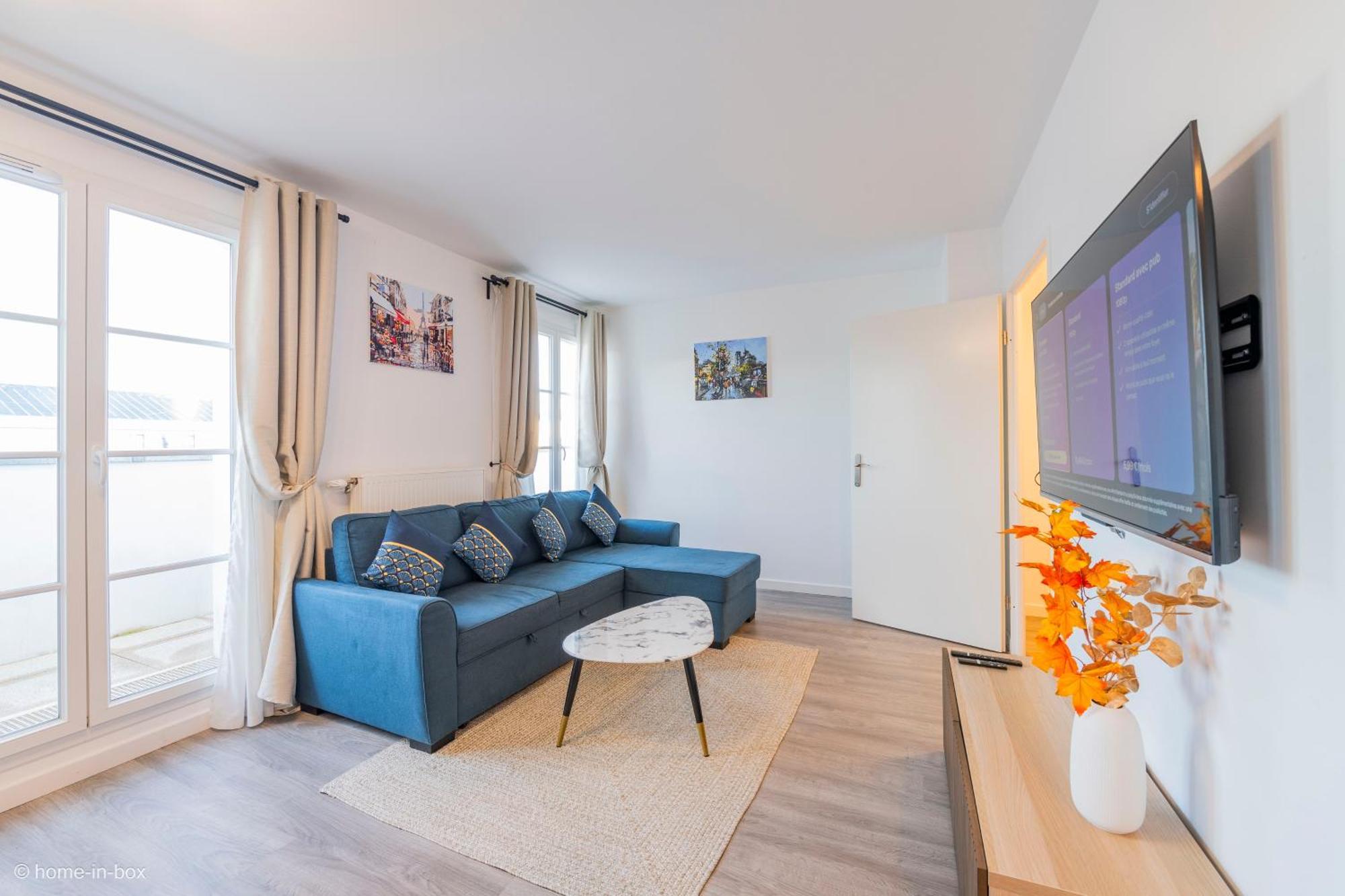 Le Cartier Appt F3, 7Mn Disneyland, Parking,Terrace Σερί Εξωτερικό φωτογραφία