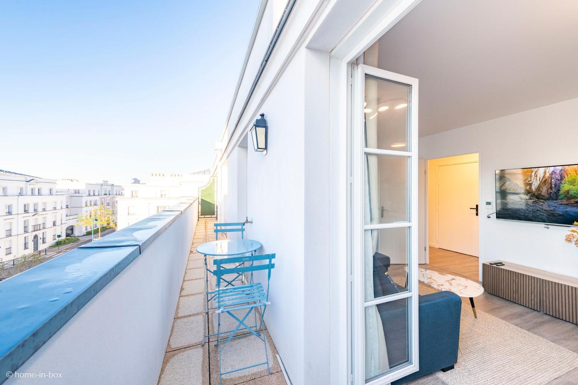 Le Cartier Appt F3, 7Mn Disneyland, Parking,Terrace Σερί Εξωτερικό φωτογραφία