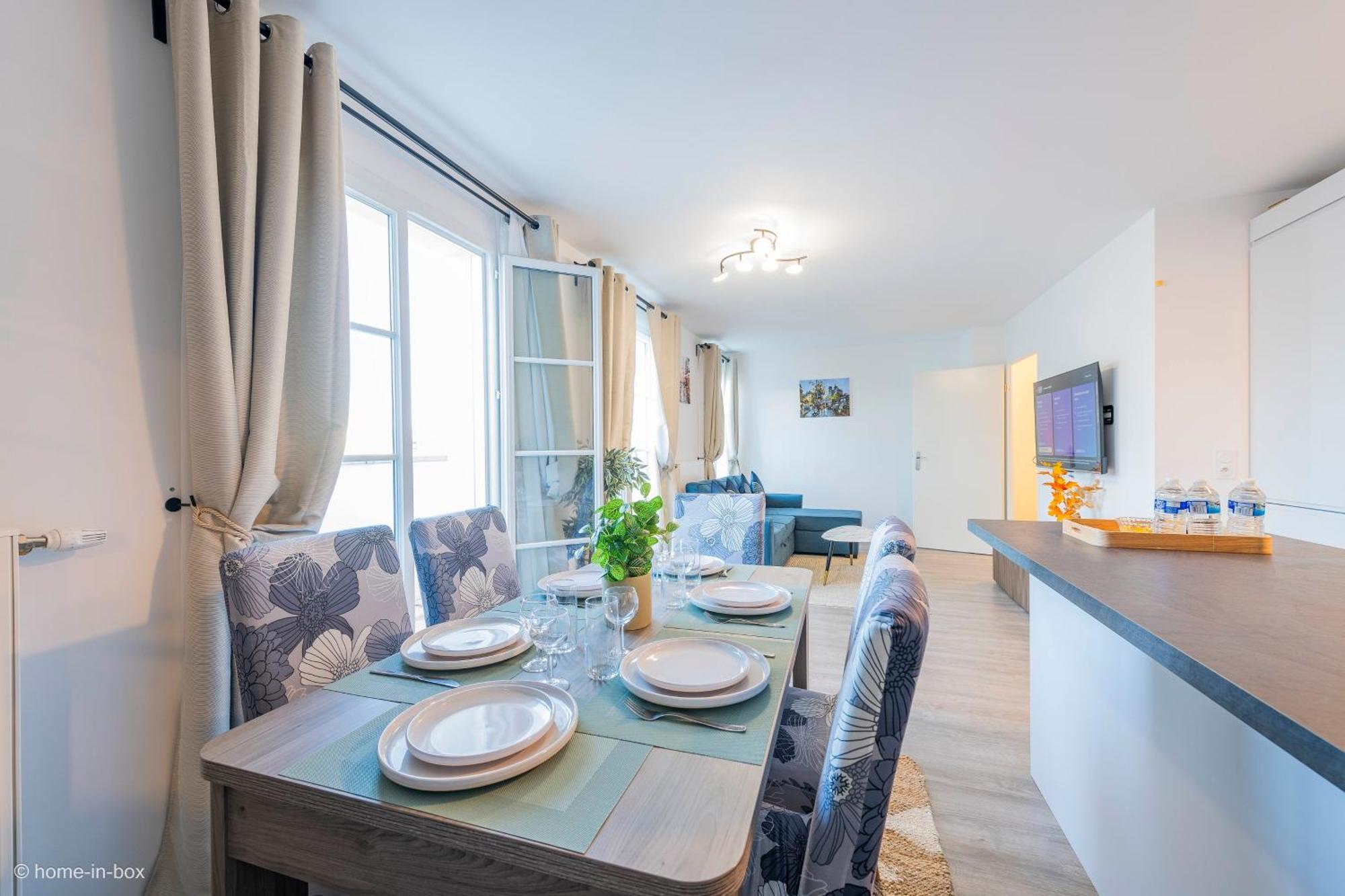Le Cartier Appt F3, 7Mn Disneyland, Parking,Terrace Σερί Εξωτερικό φωτογραφία